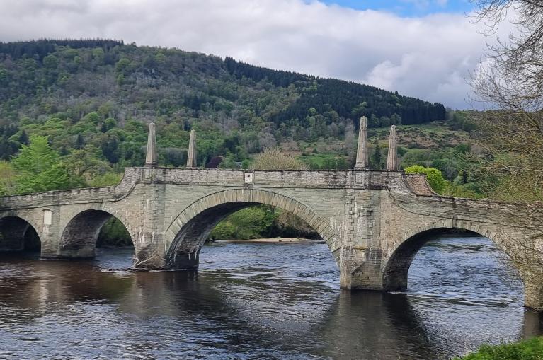 Scenic bridges on your Scotland Highlands cycling trip - UK Bike Tours